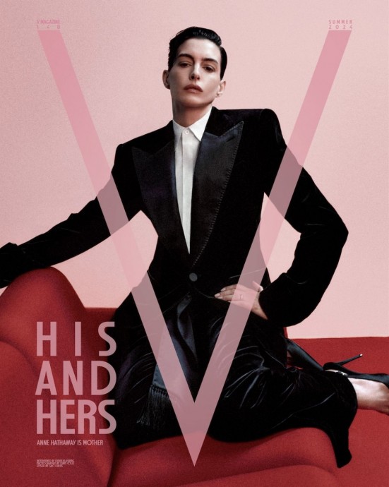 Энн Хэтэуэй (Anne Hathaway) в фотосессии для V Magazine