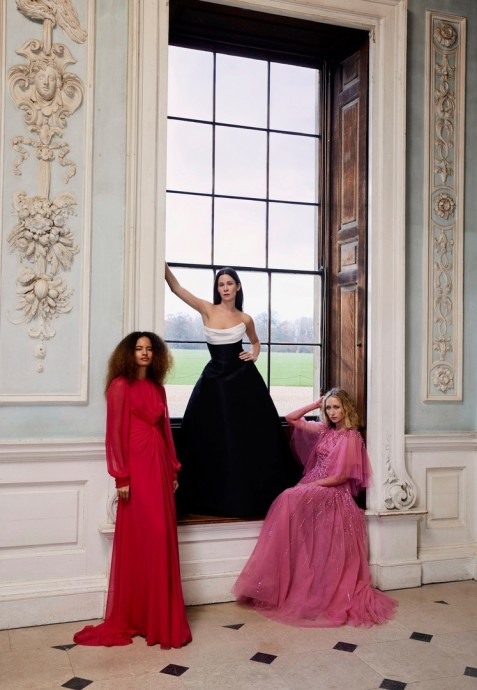 Высокая мода Monique Lhuillier Fall-Winter 2024/25