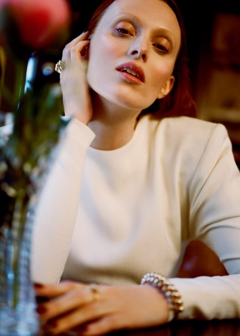 Карен Элсон (Karen Elson) в фотосессии для журнала InStyle US