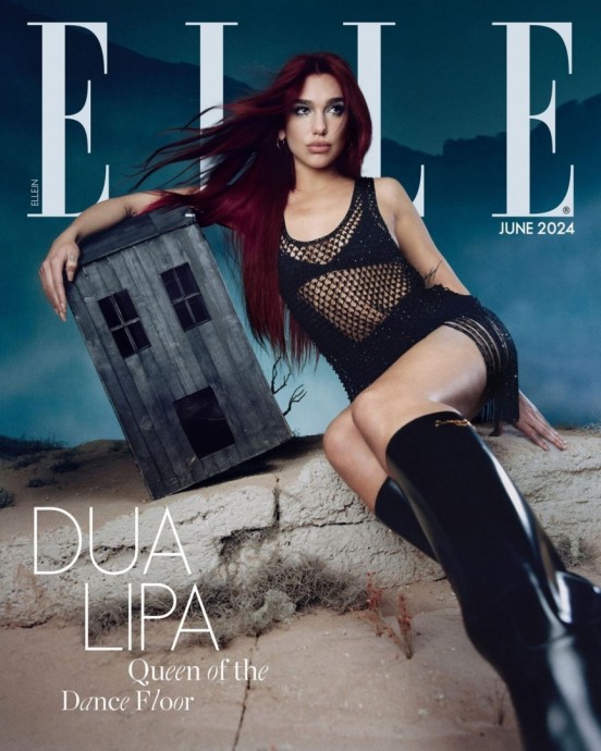 Дуа Липа (Dua Lipa) в фотосессии для журнала ELLE (2024)