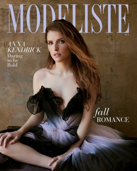 Анна Кендрик (Anna Kendrick) в фотосессии для журнала Modeliste (2024)