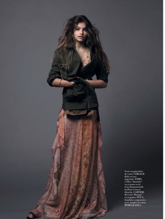 Thylane Blondeau by Satoshi Saikusa