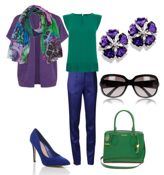 Look! Стильные сеты в модном цвете сезона ultra violet!