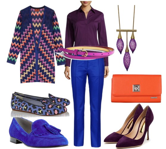 Look! Стильные сеты в модном цвете сезона ultra violet!