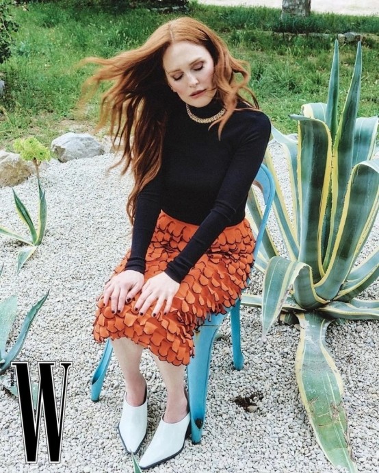 Джулианна Мур (Julianne Moore) в фотосессии для W Magazine Korea (2024)