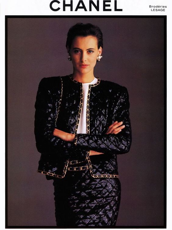 Реклама Chanel, 1980-e.