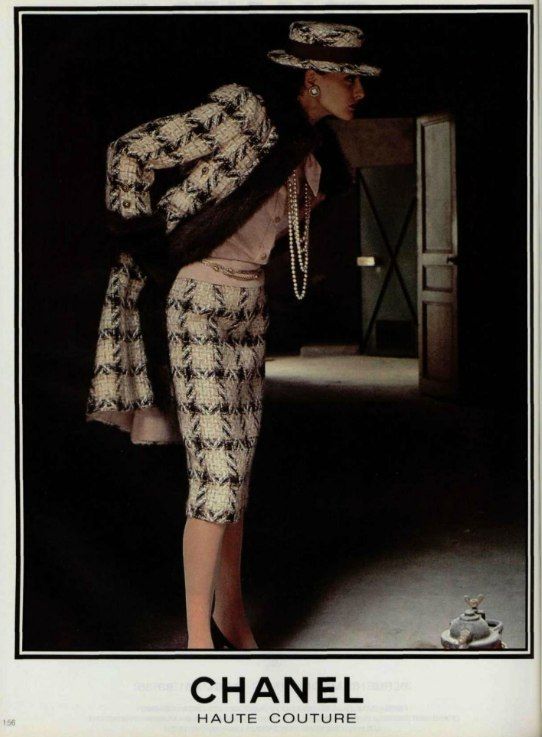 Реклама Chanel, 1980-e.