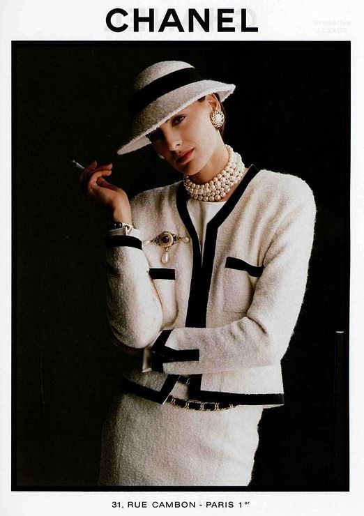 Реклама Chanel, 1980-e.