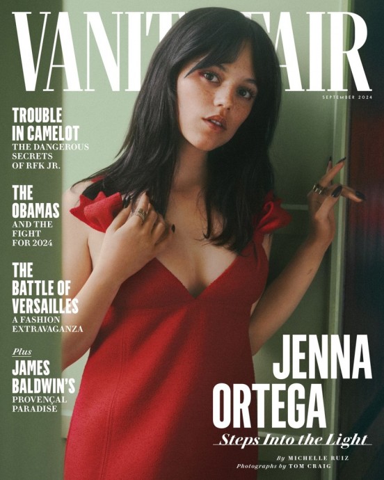 Дженна Ортега (Jenna Ortega) в фотосессии для журнала Vanity Fair (2024)