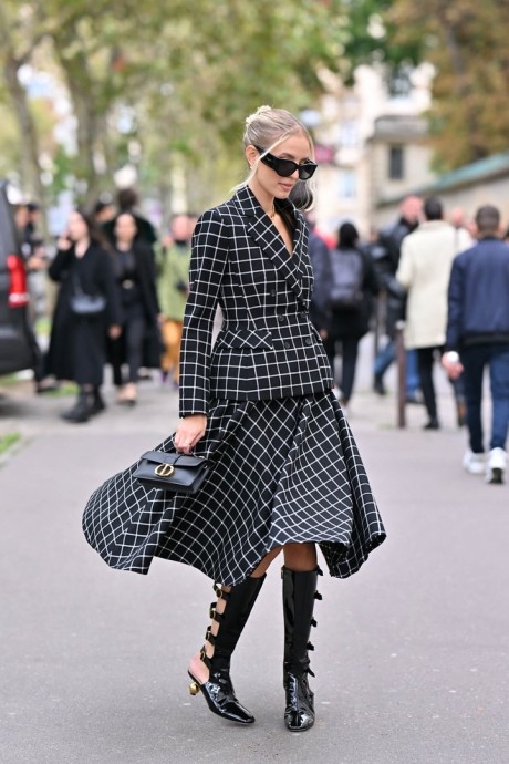 Paris Fashion Week Street Style SS 2025 – Dior