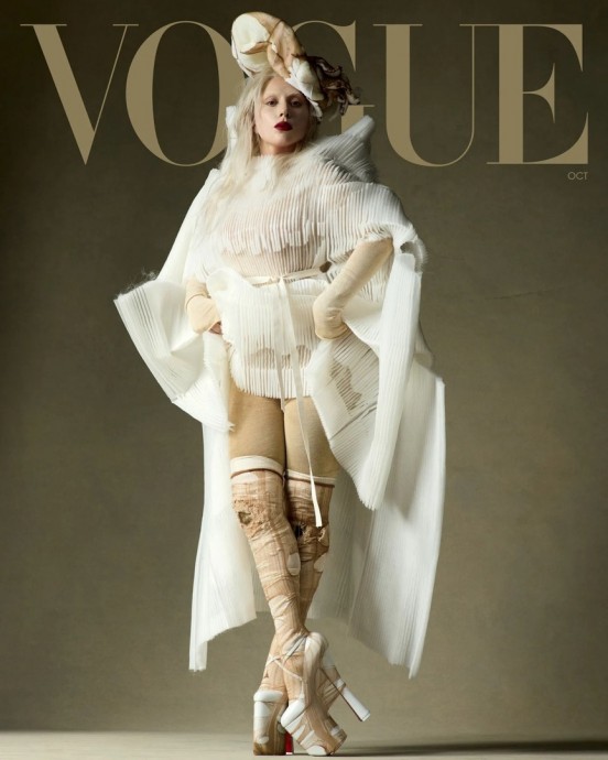 Леди Гага (Lady Gaga) в фотосессии для журнала Vogue (2024)