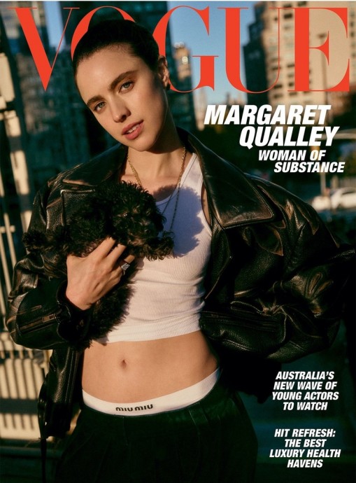 Маргарет Куэлли (Margaret Qualley) в фотосессии для журнала VOGUE Australia (2025)