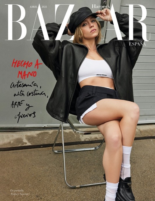 Сидни Суини (Sydney Sweeney) в фотосессии для журнала Harper’s Bazaar Spain (2024)