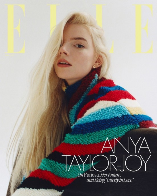 Аня Тейлор-Джой (Anya Taylor-Joy) в фотосессии для журнала ELLE USA (2024)