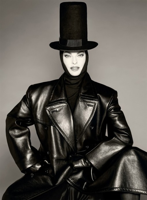 Линда Евангелиста (Linda Evangelista) в фотосессии для журнала Vogue UK