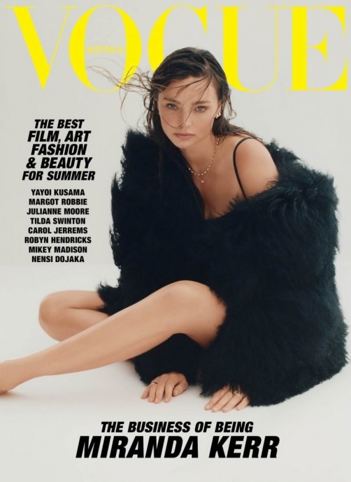 Миранда Керр (Miranda Kerr) в фотосессии для журнала Vogue Australia (2024)