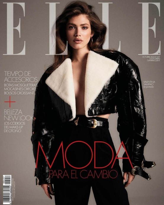 Валентина Сампайо (Valentina Sampaio) в фотосессии для журнала ELLE Espana (2024)