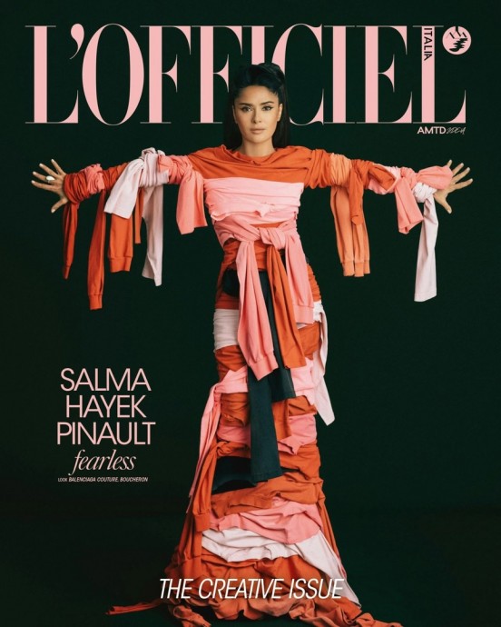 Сальма Хайек (Salma Hayek) в фотосессии для журнала L’Officiel (2024)