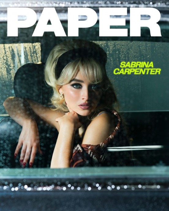 Сабрина Карпентер (Sabrina Carpenter) в фотосессии для журнала Paper (2024)