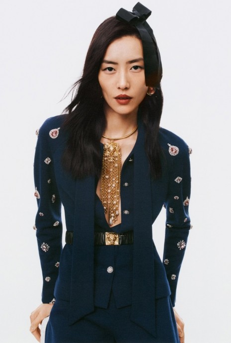 Лю Вен (Liu Wen) в фотосессии для W Magazine China