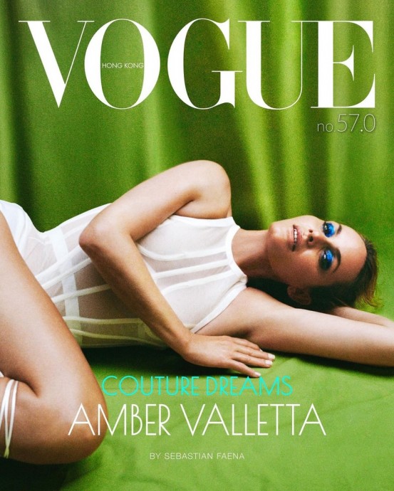 Эмбер Валлетта (Amber Valletta) в фотосессии для журнала Vogue Hong Kong (2024)