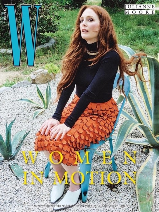 Джулианна Мур (Julianne Moore) в фотосессии для W Magazine Korea (2024)