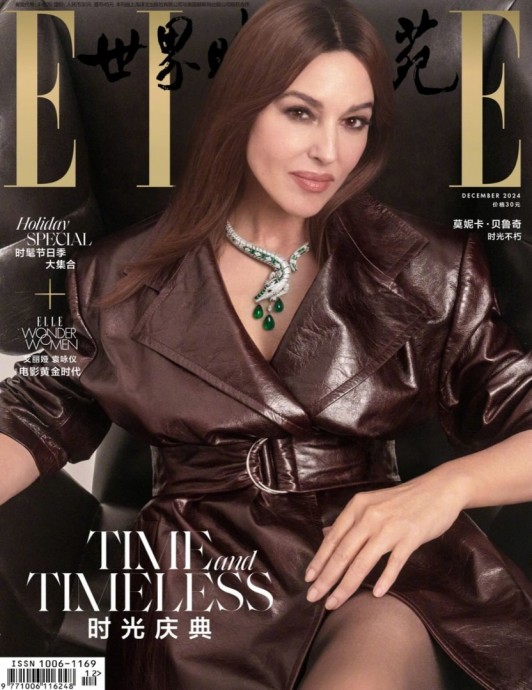 Моника Беллуччи (Monica Bellucci) в фотосессии для журнала Elle China (2024)