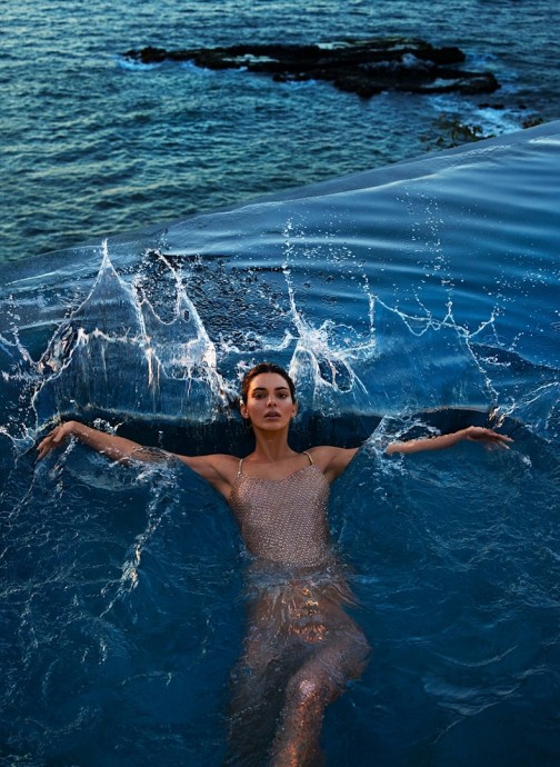 Кендалл Дженнер (Kendall Jenner) в фотосессии для журнала Vogue US (2024)