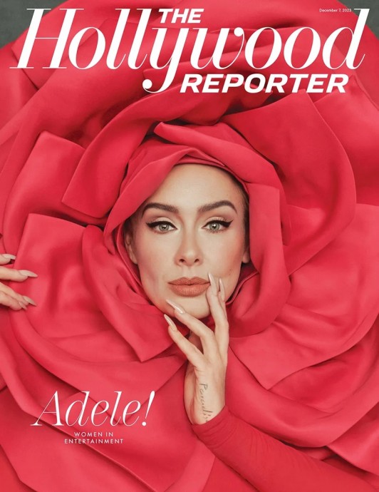 Адель стала геpoинeй обложки и кавер-стoри журнала The Hollywood Reporter