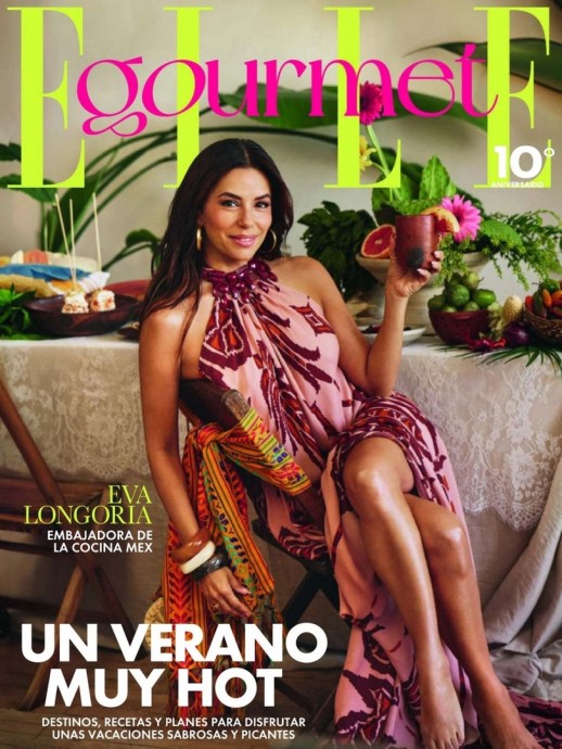 Ева Лонгория (Eva Longoria) в фотосессии для журнала Elle Gourmet Spain (2024)