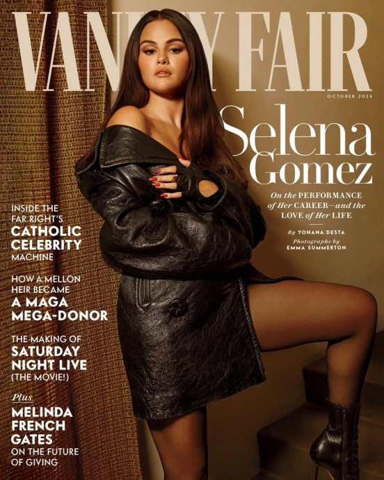 Селена Гомес (Selena Gomez) в фотосессии для журнала Vanity Fair (2024)