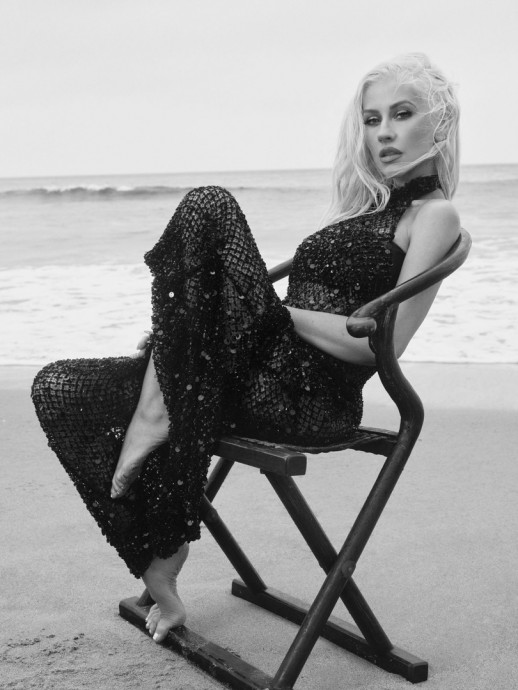 Кристина Агилера (Christina Aguilera) в фотосессии для журнала Glamour (2024)