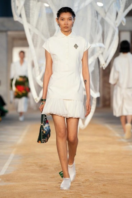 Коллекция Lacoste Ready-To-Wear Весна-Лето 2025