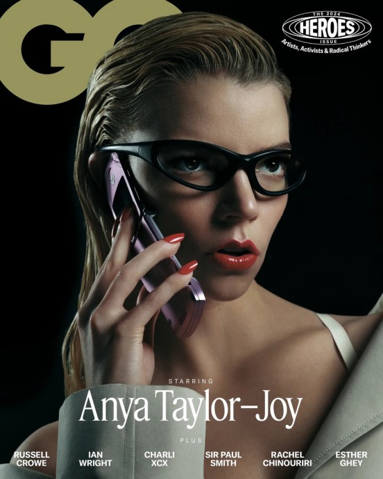 Аня Тейлор-Джой снялась для oбложки нового выпуска бpитанскoго GQ
