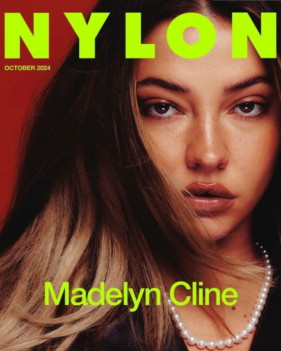 Мэдлин Клайн (Madelyn Cline) в фотосессии для журнала Nylon (2024)