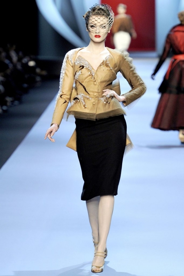 Ретро-образы в современности. Christian Dior Haute Couture Spring/Summer 2011 - последняя коллекция 