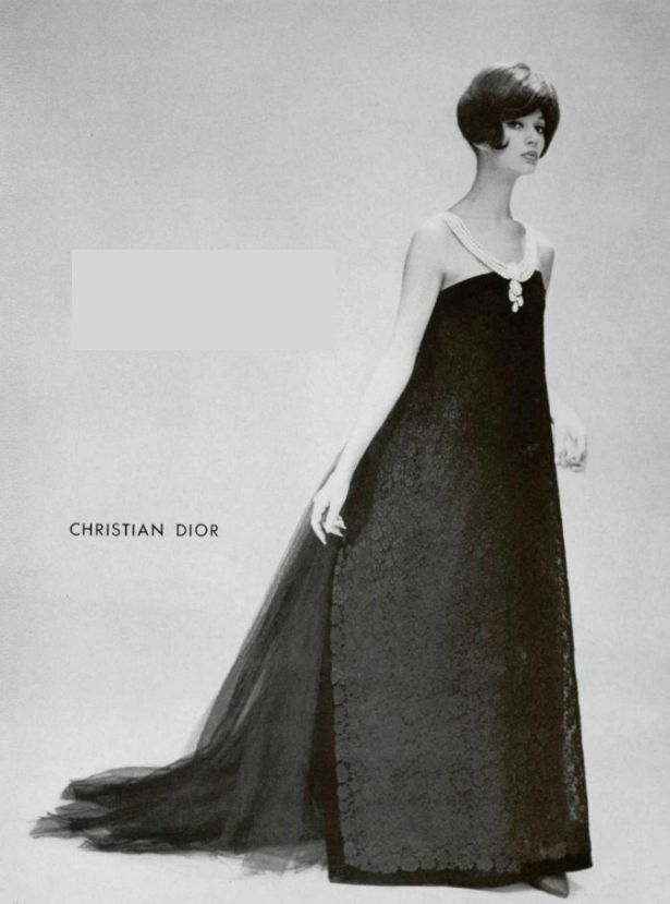 Платья и костюмы дома Dior. 1959 год.